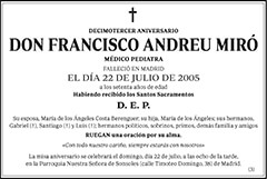 Francisco Andreu Miró